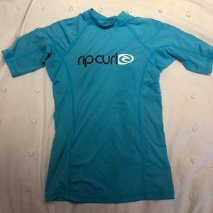 Rip Curl Women's Rash Guard - Blue, Size Small